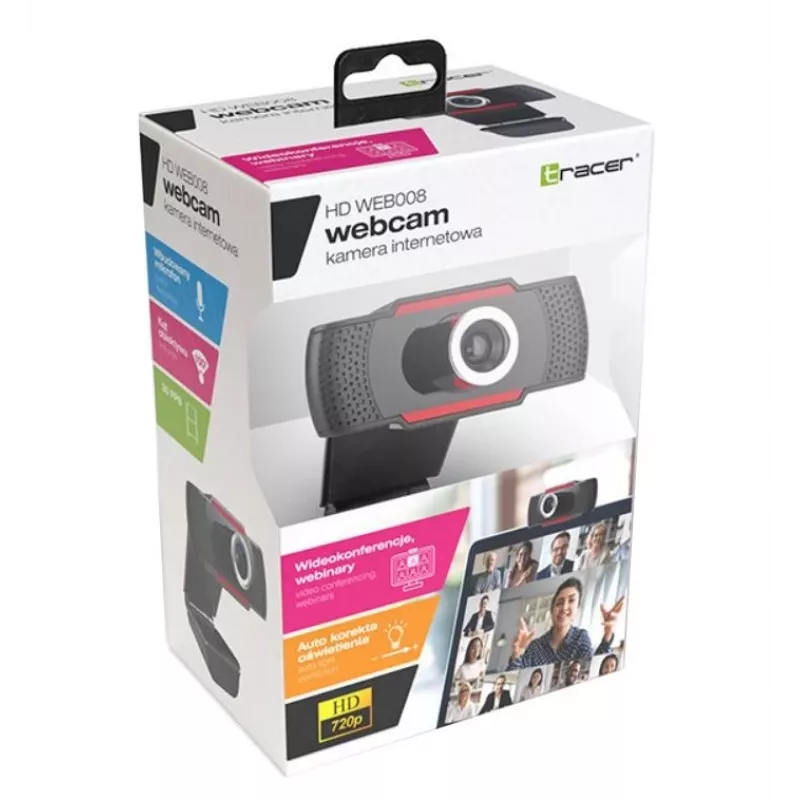 Webcam HD με ενσωματωμένο μικρόφωνο Internet Tracer WEB008