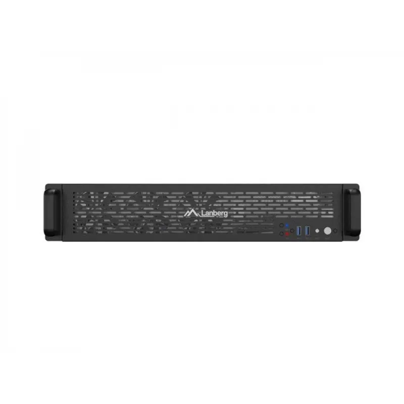Κουτί rack Lanberg SC01-5202-12B 2U Μαύρο 3 ανεμιστήρες HDD+SSD