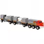 Τρένο BRIO World Santa Fe Train Trains of the World Πολύχρωμο