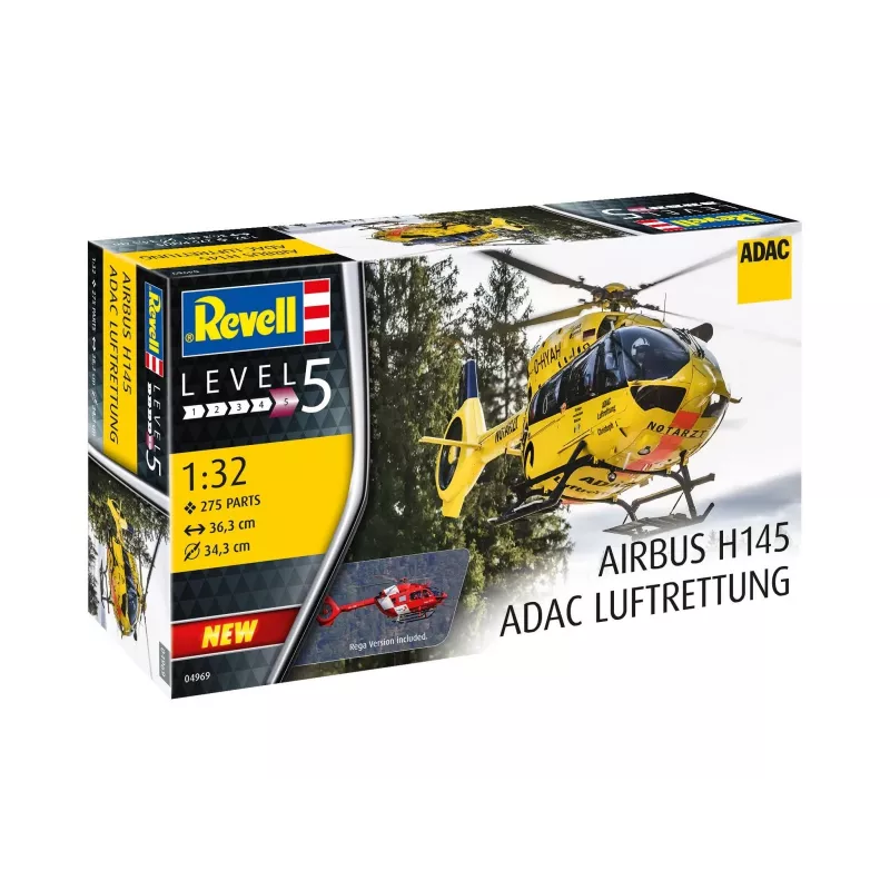 Πλαστικό μοντέλο H145 ADAC/REGA 1/32