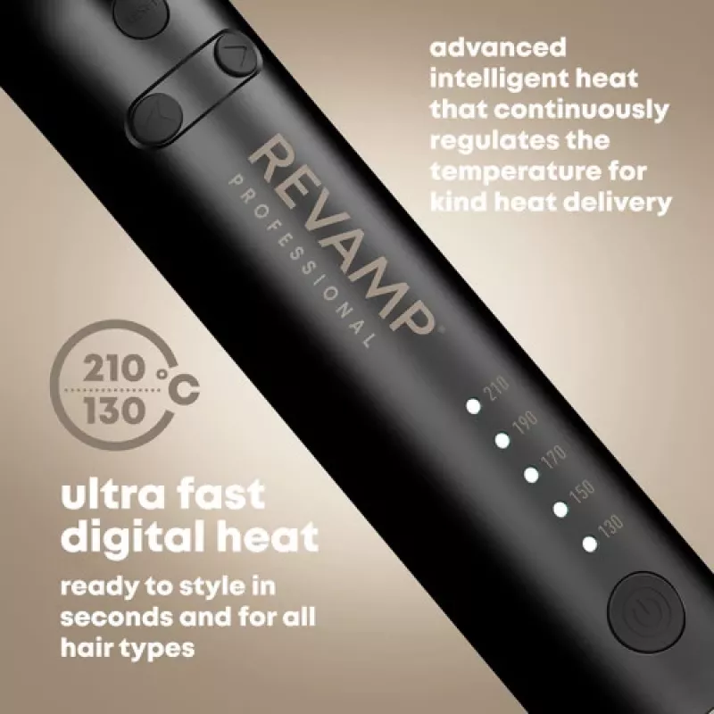 Σίδερο μπούκλας Revamp CL-3000-EU με κεφαλή Auto-Revolve 25 mm