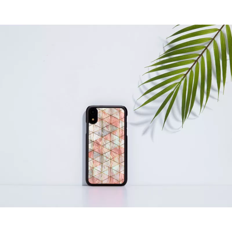 Θήκη κινητού iKins για iPhone XR — σχέδιο διαμαντιού, μαύρη