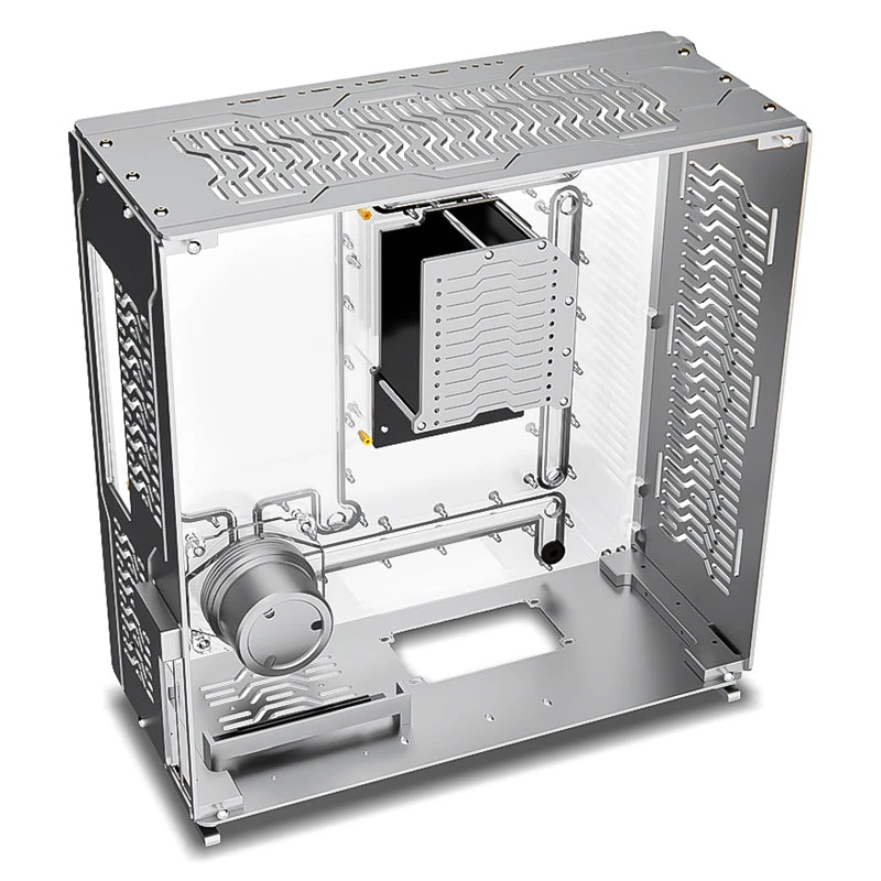 Singularity Computers Wraith Θήκη PC ITX/DTX, Ασημί