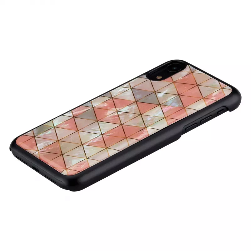 Θήκη κινητού iKins για iPhone XR — σχέδιο διαμαντιού, μαύρη