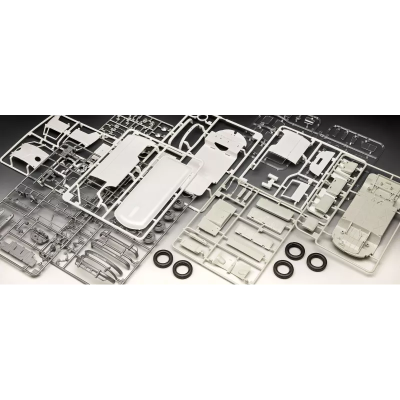 Πλαστικό μοντέλο VW T1 Panel Van - διακόσμηση Gulf 1/24