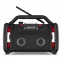 PerfectPro ROCKPRO RP2 ραδιόφωνο εργοταξίου, DAB+/FM, 30 W, μπαταρία 4000 mAh, μαύρο/κόκκινο