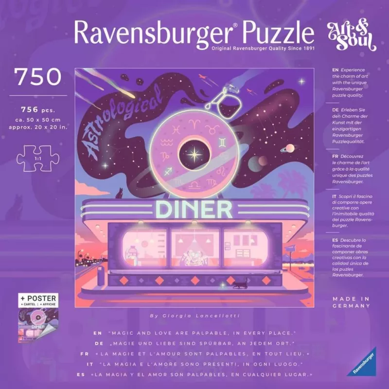 Παζλ Art & Soul - Astrological Diner 750 τεμάχια