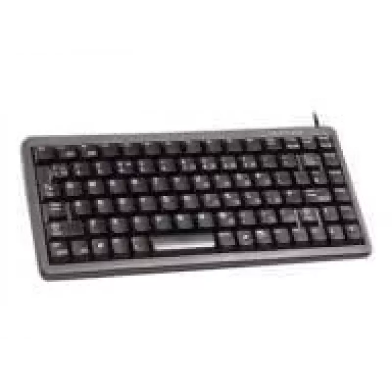 CHERRY Compact , Combo (USB + PS/2), DE πληκτρολόγιο Office USB + PS/2 QWERTY μαύρο