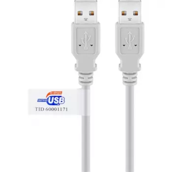 Goobay 50796 καλώδιο USB γκρι