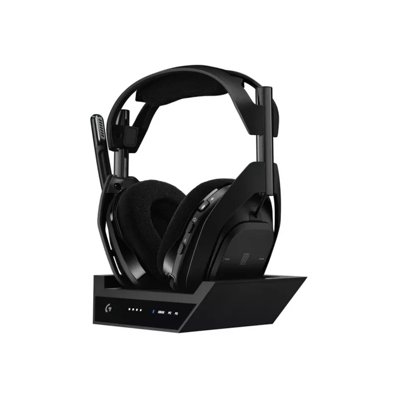 Logitech G Astro A50 X - Headset - περιωτιαίο - Bluetooth / LIGHTSPEED - Ασύρματο - Μαύρο