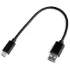 UNITEK ΚΑΛΩΔΙΟ USB USB-A — USB-C 25CM, Y-C480BK