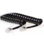 Καλώδιο τηλεφώνου Microconnect MPK10150 RJ10 RJ10 1,5 m Μαύρο