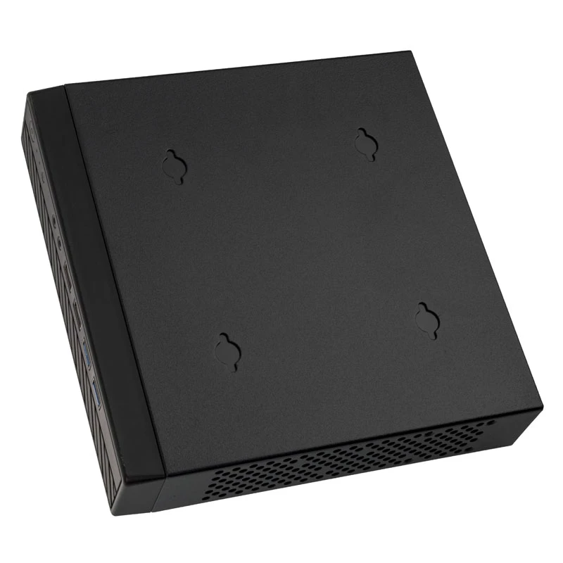 Akasa Cypher MX3 - Mini-Tower - PC - SGCC - Μαύρο - Thin Mini-ITX - Σκληρός δίσκος - Τροφοδοσία (A-ITX38U3-M1B)
