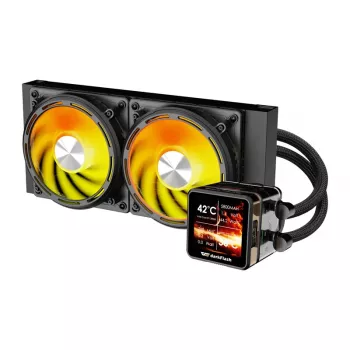 Υδρόψυξη CPU Darkflash DE240 (μαύρο) — ψυγείο 240 mm, AIO υγρής ψύξης