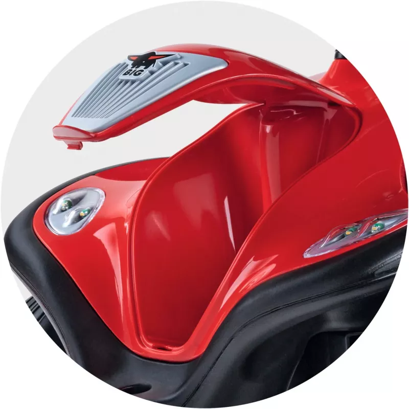 Bobby Car Next 2.0, παιδικό όχημα κόκκινο/ανθρακί