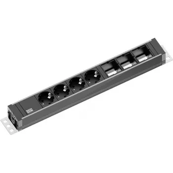 Διανομέας ρεύματος Bachmann 922.0071 3m 4 πρίζες AC εσωτερικού χώρου