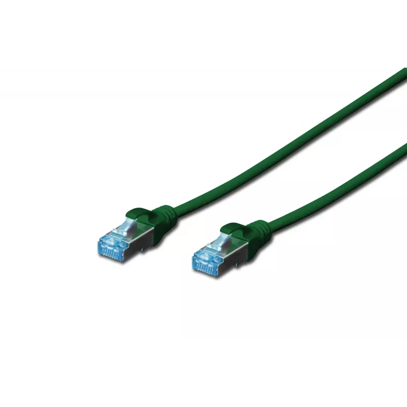 Καλώδιο δικτύου Digitus CAT 5e SF/UTP 1m Πράσινο RJ-45
