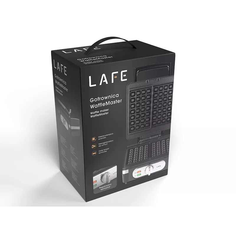 Βάφλα LAFE WaffleMaster GFB-003 1400W με αντικολλητικές πλάκες