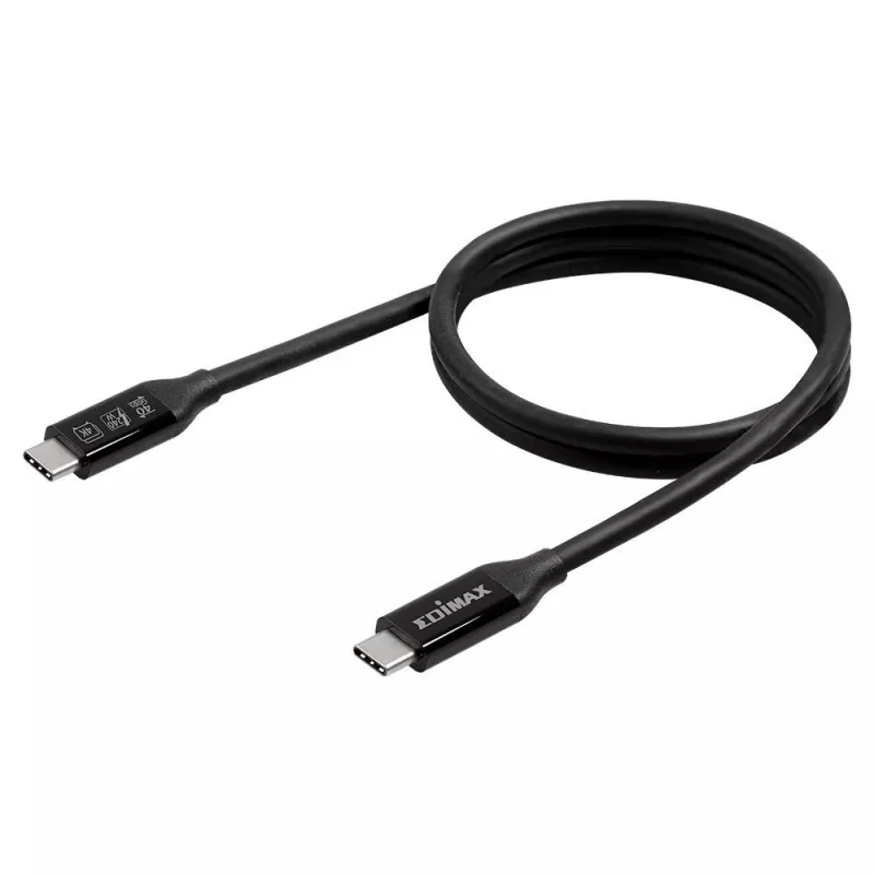 Edimax UC4 1 m 40 Gbit/s Μαύρο