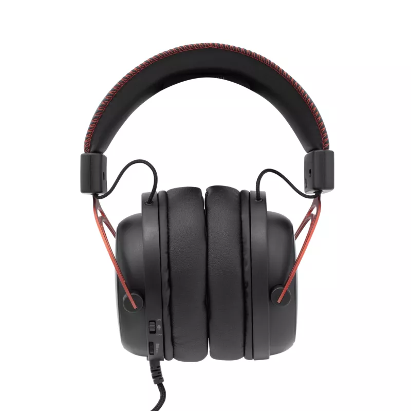 Ακουστικά White Shark GH-2341 Gorilla μαύρο/κόκκινο