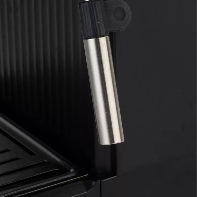 Jata JECA2525 μηχανή espresso, 20 bar, 850 W, δεξαμενή νερού 1,8 l, σωλήνας ατμού, μαύρο / ανοξείδωτο ατσάλι
