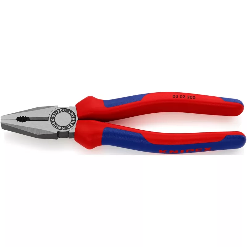 Knipex Πένσα γενικής χρήσης, Λαβές 2 συστατικών, 200 mm