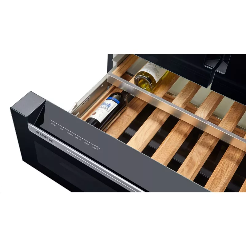 Siemens KF96RSBEA Ψυγείο Side-by-Side Ελεύθερης Τοποθέτησης 572 L Μαύρο