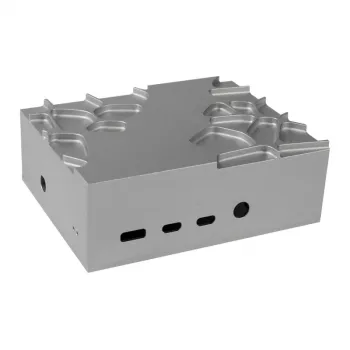 Akasa Θήκη αλουμινίου για Raspberry Pi 4B με Thermal-Kit - ασημί (A-RA09-M1S)