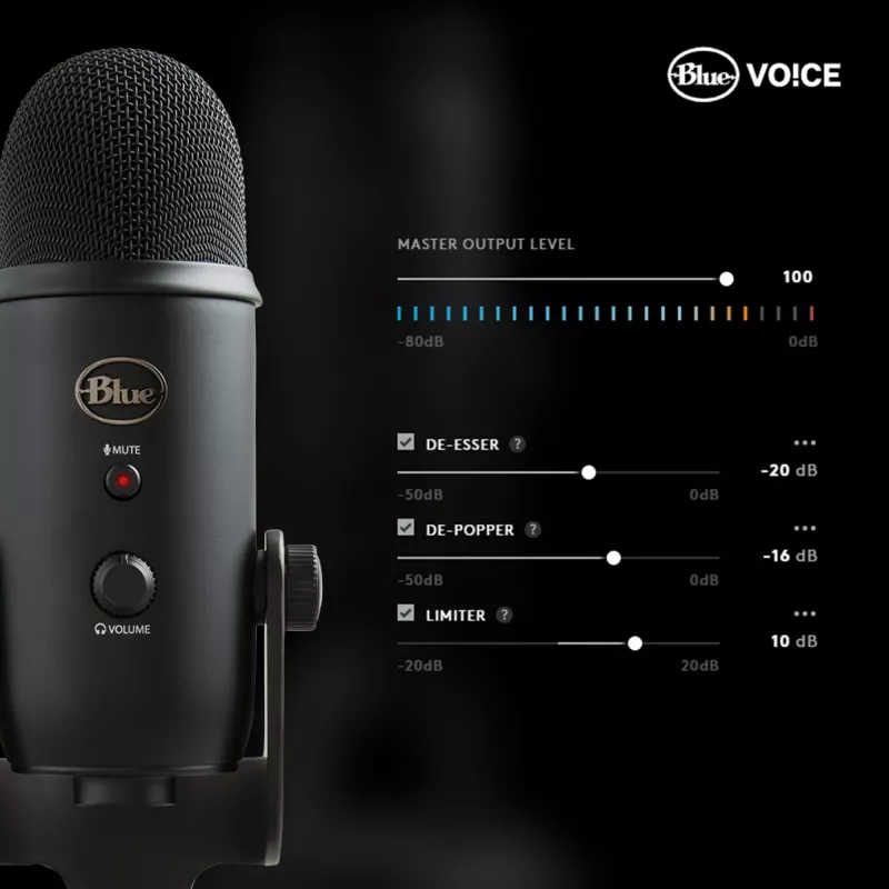 Μικρόφωνο Blue Microphones Yeti USB Blackout