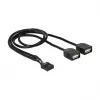 Εσωτερικός και εξωτερικός προσαρμογέας USB - USB (W) - σε