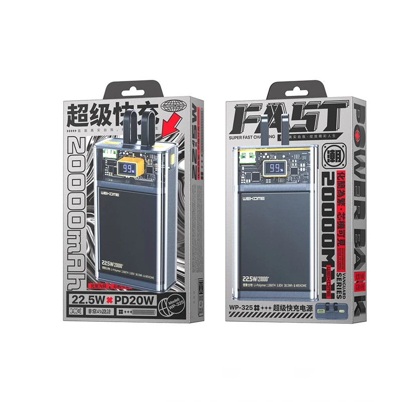 Powerbank WK-WP-325, χωρητικότητα 10000mAh