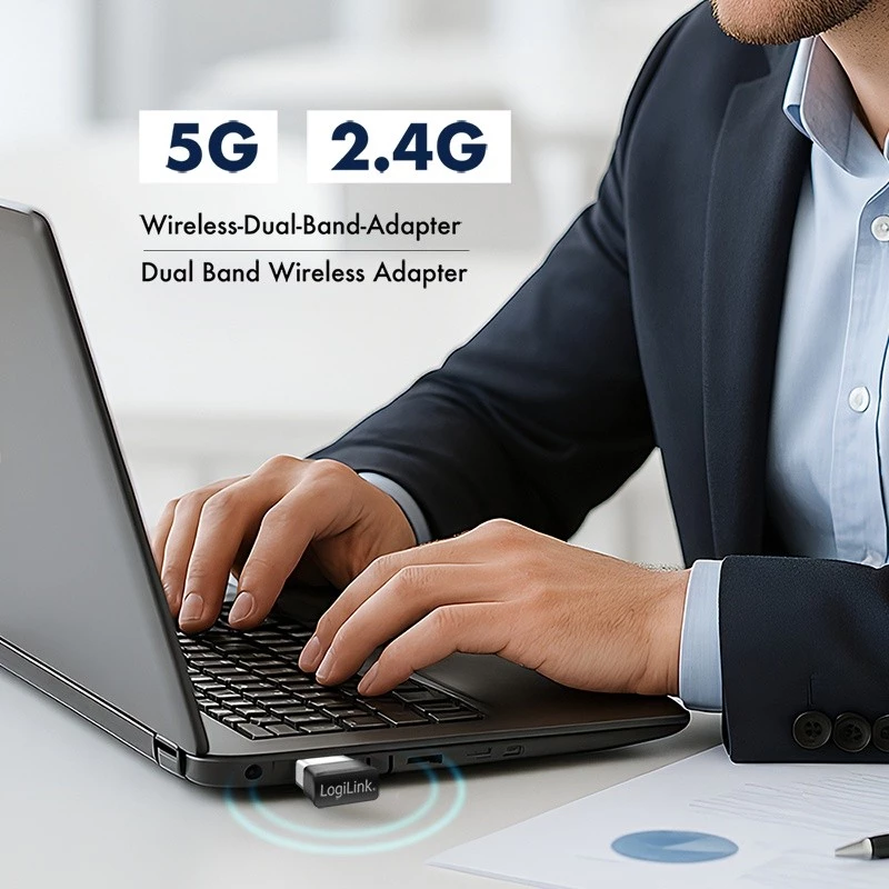 Ασύρματος προσαρμογέας USB WLAN, 11ac, 650 Mbit