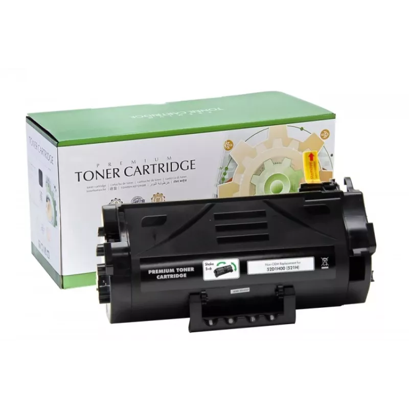 Συμβατός Static-Control Lexmark 522X (52D2X00) Μαύρο, 45000 σελίδες