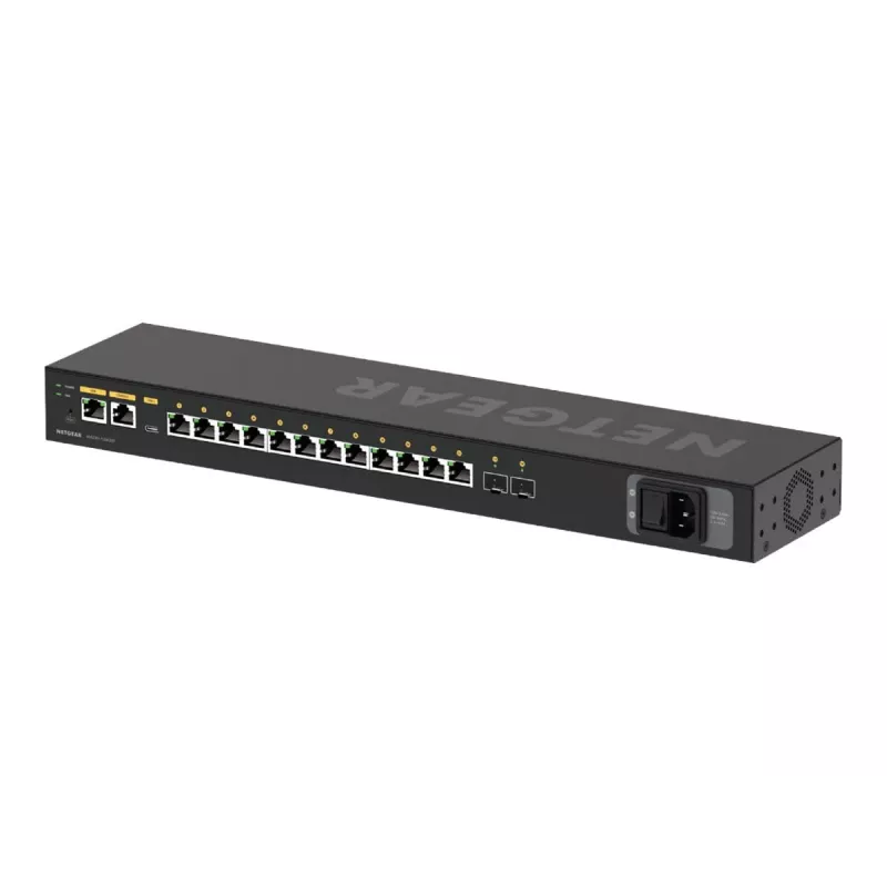 NETGEAR M4250-12M2XF Managed L2/L3 2.5G Ethernet 1U Μαύρο