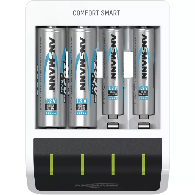 Φορτιστής μπαταρίας Ansmann Comfort Smart οικιακός μπαταρίας USB