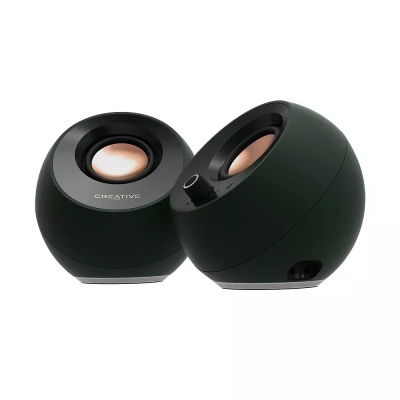 Creative Labs Creative Pebble Pro - Ηχεία - για PC - 2.0 κανάλια - ασύρματα - Bluetooth - USB - 30 Watt (συνολικά) (51MF1710AA000)