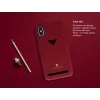 Θήκη πλάτης με θήκη καρτών VixFox για Samsung S9 — προστατευτική θήκη ρουμπινί με θήκη καρτών