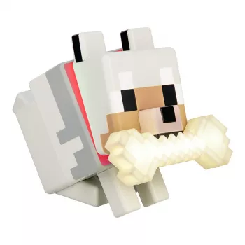 Paladone Minecraft Wolf GloBuddies φωτιστικό