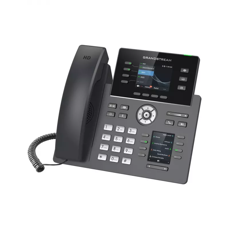 IP τηλέφωνο Grandstream Networks GRP2614 Μαύρο