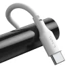Καλώδιο USB Baseus TZCATZJ-02 1,5 m USB A USB C Λευκό