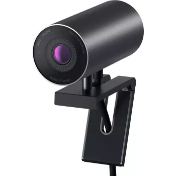 Webcam Dell UltraSharp WB7022 4K 60fps, USB, ενσωματωμένο μικρόφωνο, ρυθμιζόμενη βάση