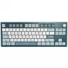 Montech MKey TKL Πληκτρολόγιο Gaming USB Σκούρο γκρι, Ανοιχτό μπλε, Λευκό