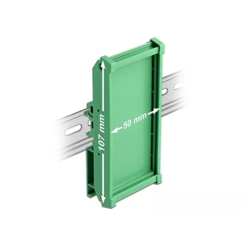 Στήριγμα πλακέτας DeLOCK 66572 107 mm για ράγα DIN