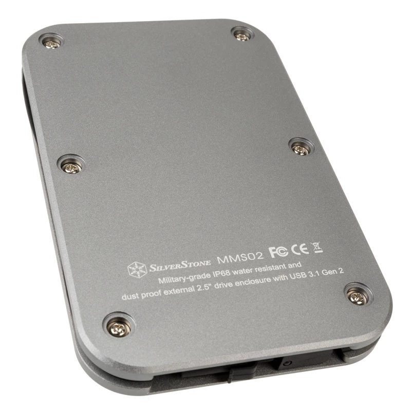 SilverStone Mammoth Series MMS02 - θήκη αποθήκευσης - 2,5 inch (6,4 cm)