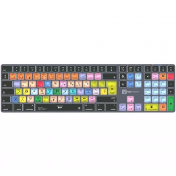 Πληκτρολόγιο LogicKeyboard Apple Logic Pro X2 Titan DE Mac — LKB-LOGXP2-TM-DE, γερμανική διάταξη