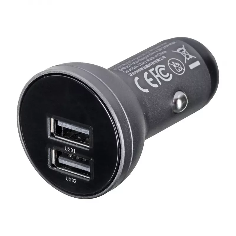 Baseus CCBX-0G Φορτιστής κινητού Universal μαύρο, γκρι, αναπτήρας αυτοκινήτου