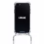 Θήκη με λουρί λαιμού Lookabe Snake Edition για iPhone 7/8 Plus – ασημί, φορητή θήκη smartphone