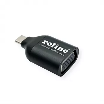 ROLINE 12.03.3228 Προσαρμογέας γραφικών USB 1920 x 1080 Pixel Μαύρο (12.03.3228)