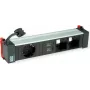 Power Frame Bachmann 916.0572 Medium Μονάδα ρεύματος 1x CEE7/7 2x CM 1x USB