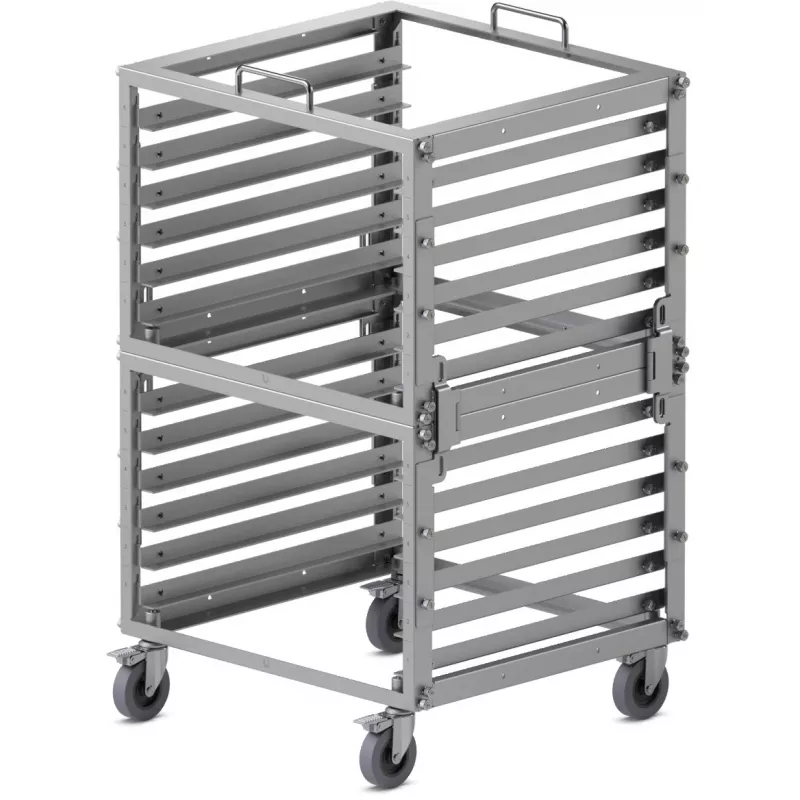 Κιτ στοίβαξης rack Ubiquiti UACC-Rack-Stacking-Kit 12U ασημί